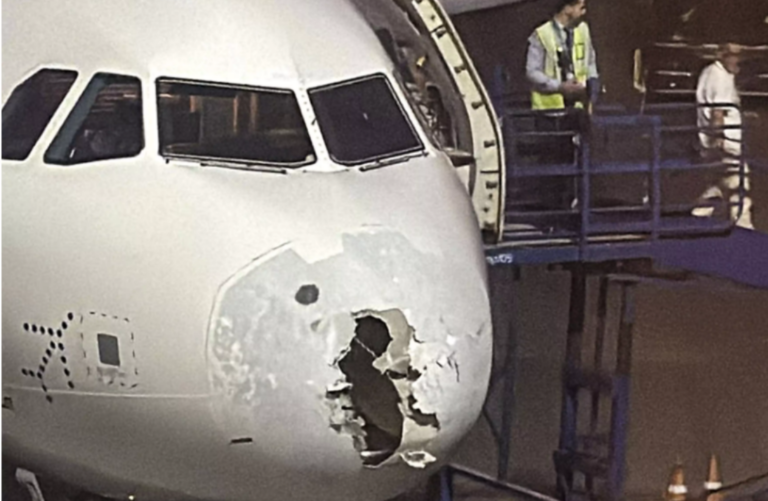 Flight damaged