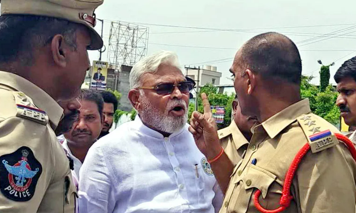 Ambati Ram Babu VS Police