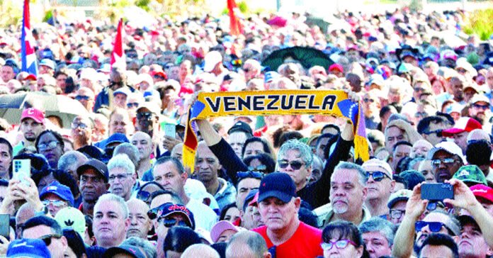 అమెరికా దూకుడుకు వ్యతిరేకంగా క్యూబాలో నిరసన జ్వాలలు