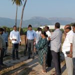 నగరిలో సీఎం చంద్రబాబు పర్యటన: ఏర్పాట్ల పరిశీలన