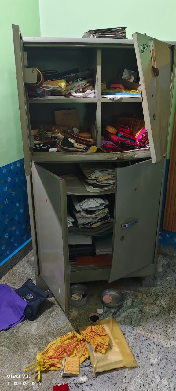 శ్రీకాళహస్తిలో భారీ దొంగతనం: తాళం వేసిన ఇంట్లోకి చొరబడి రూ. 15 లక్షల దోపిడీ!