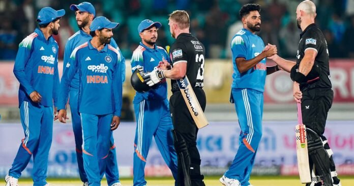 మిచెల్ మాస్టర్ క్లాస్.. రాజ్‌కోట్‌లో కివీస్ రికార్డు విజయం!