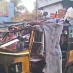 కత్తిపూడి వద్ద ఘోర రోడ్డు ప్రమాదం.. కూలీలతో వెళ్తున్న ఆటోను ఢీకొన్న ఇసుక లారీ, ఒకరు మృతి!