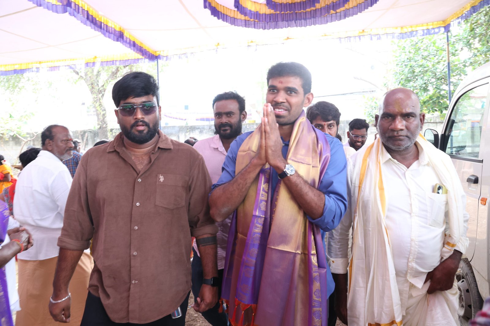 కోదండ రాముని పేటోత్సవంలో చెవిరెడ్డి హర్షిత్ రెడ్డి