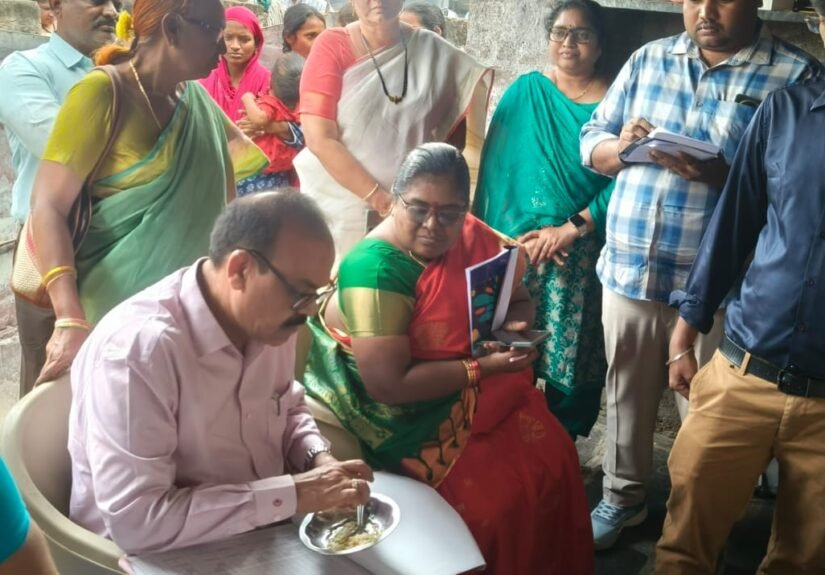 అంగన్వాడీ కేంద్రంలో లోపాలు.. అధికారుల సీరియస్