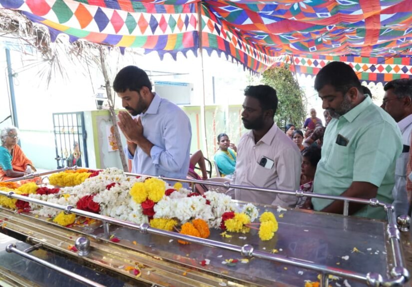 సుబ్బులమ్మకు చెవిరెడ్డి మోహిత్ రెడ్డి నివాళి..!