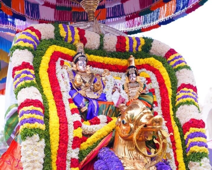 హంస వాహనంపై శ్రీకాళహస్తీశ్వరుడు చిద్విలాసం