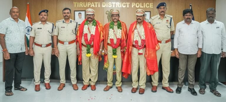 పోలీస్ శాఖ సేవలు చిరస్మరణీయం