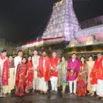 శ్రీవారి సన్నిధిలో యూపీ స్పీకర్ సతీష్ మహానా