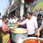 సేవాపథంలో తుడా చైర్మన్ కుమార్తె పుట్టినరోజు