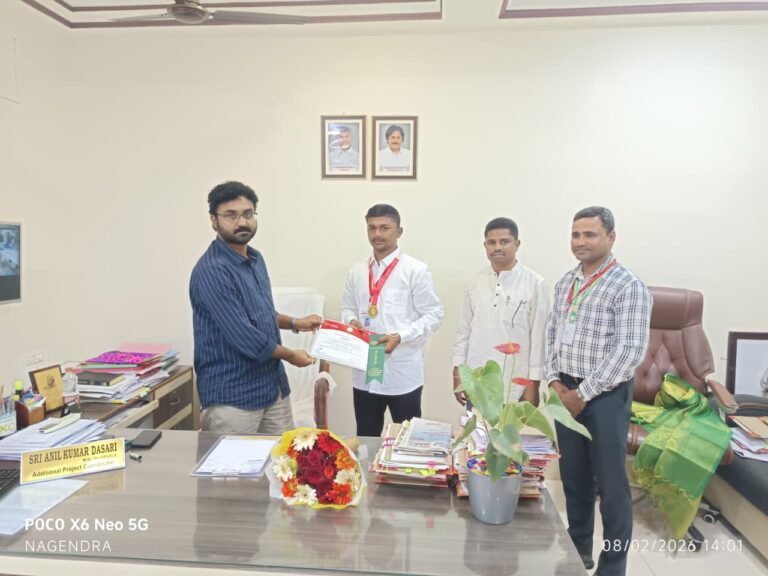 ఢిల్లీలో ప్రకాశం యువకుడి రికార్డు..