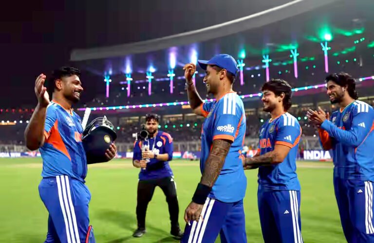 సెమీస్‌లోకి టీమిండియా: సంజు శాంసన్ వీరోచిత ఇన్నింగ్స్..