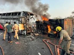 MARKAPURAM BUS ACCIDENT