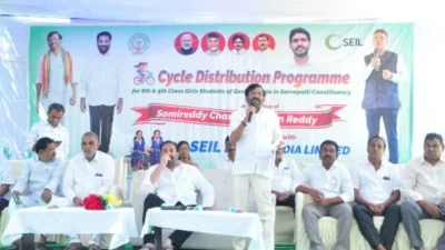 సర్వేపల్లి సర్వతోముఖాభివృద్ధి మా లక్ష్యం: ఎమ్మెల్యే సోమిరెడ్డి