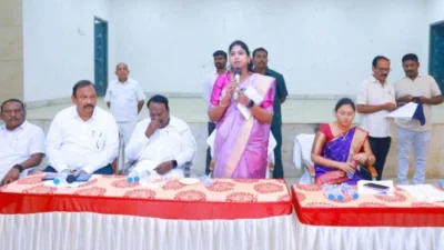 నాయుడుపేట అభివృద్ధికి సమష్టిగా కృషి చేయాలి: ఎమ్మెల్యే విజయశ్రీ