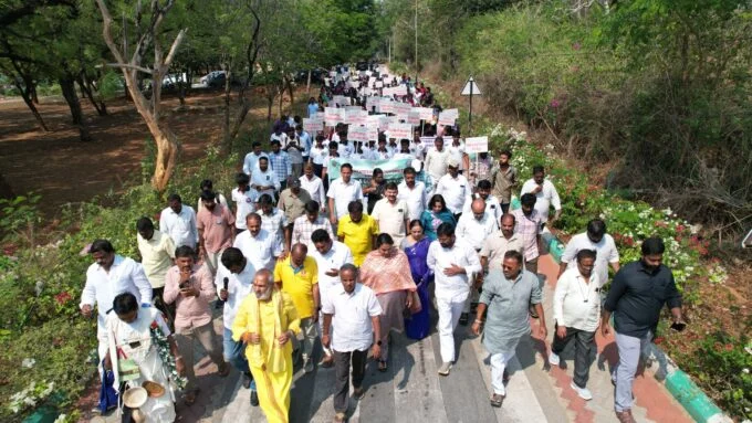 TIRUPATI COMMISSIONER SWATCH ANDHRA RALLY