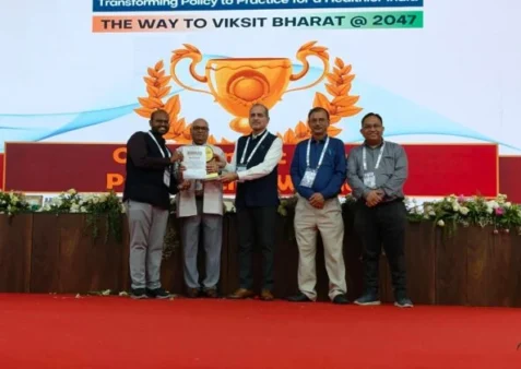 TIRUPATI SVIMS DR.SIVA SANTHOSH KUMAR-BEST AWARD