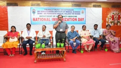 TIRUPATI SVIMS IMMUNISATION DAY
