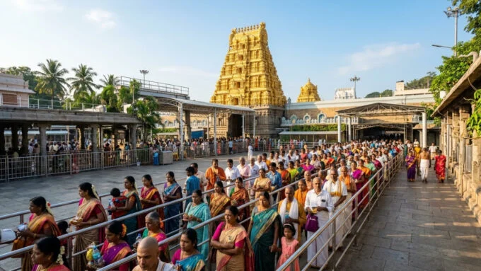 Tirumala Rush on 25.03.2026