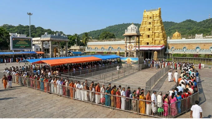 Tirumala rush 27.03.2026
