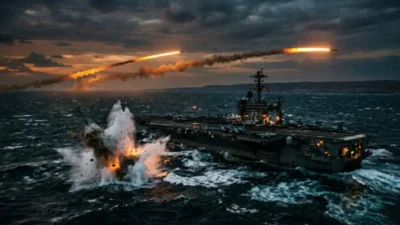 Iran attack on USS Abraham Lincoln: వెనక్కి తగ్గిన అమెరికా