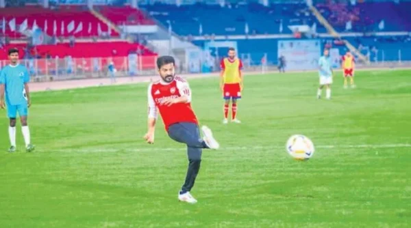 CM REVANTH FOOT BALL MATCH