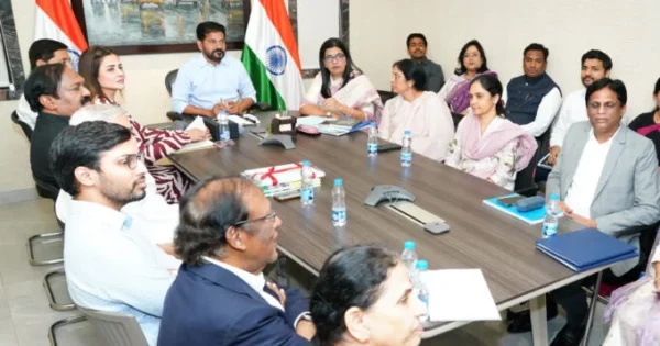CM Revanth Reddy CSR Meeting