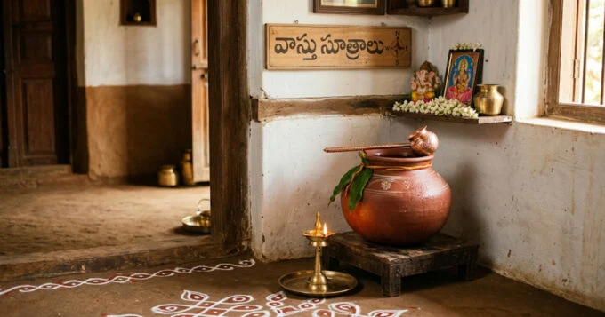 Clay poti north east corner