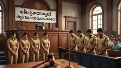 Death sentence to police