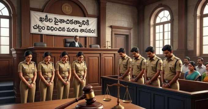 Death sentence to police