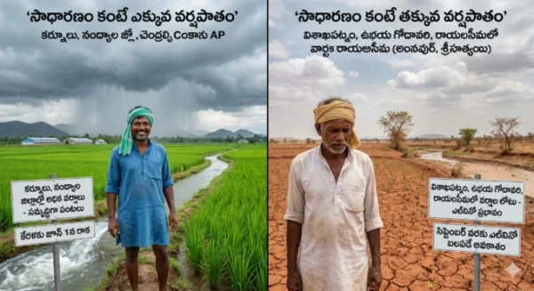 India rainfall forecast 2026