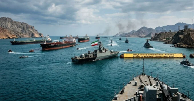 Iran Closes Strait of Hormuz