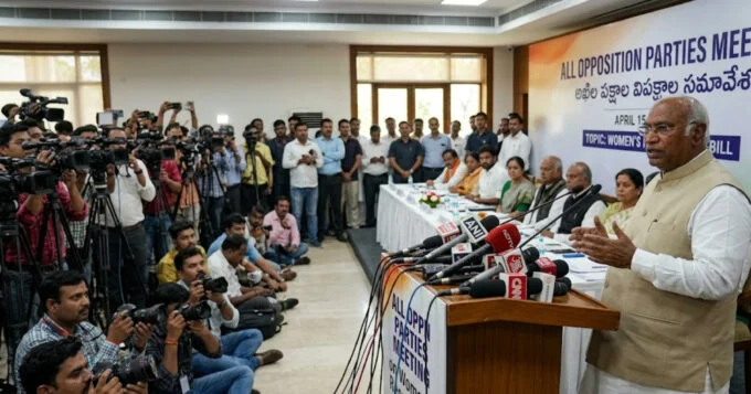 Kharge on Women Reservation bill