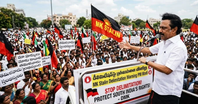 MK Stalin Delimitation Warning