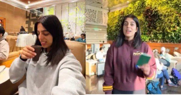 Pakistani Woman in Mumbai Airport