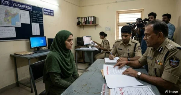 Police inquiry AI image