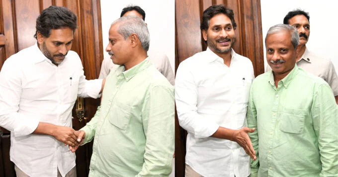 Purushotham with Jagan