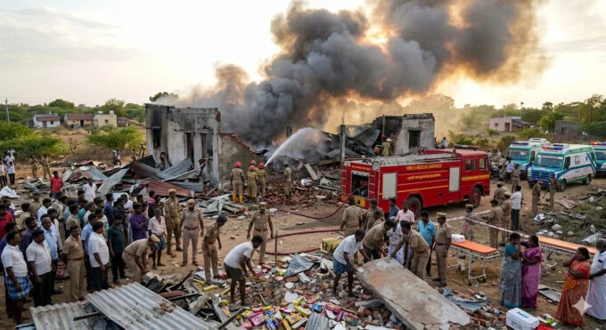 Virudhunagar Fire Accident