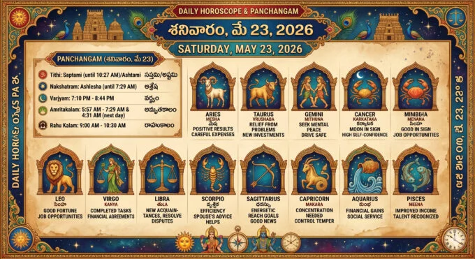 Horoscope may 23