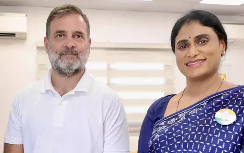 SHARMILA MEETS RAHUL GANDHI