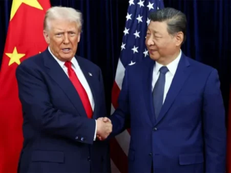 TRUMPH MEETS XI JINPING