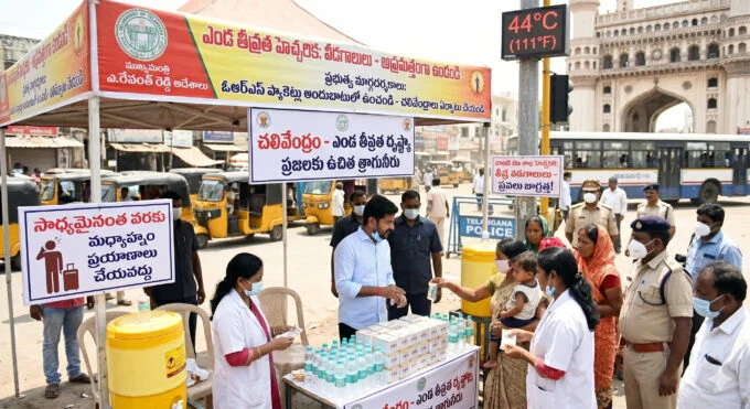Telangana heat wave